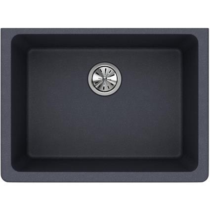 Qtz 25x18.5x9.5 Sng Und Sink Dusk Gray