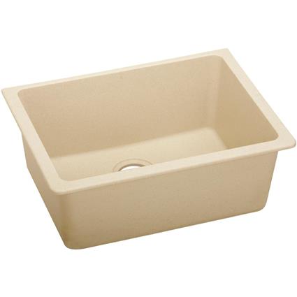 Quartz 25x18.5x9.5 Single UMnt Sink Sand