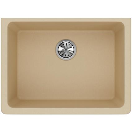 Quartz 25x18.5x9.5 Single UMnt Sink Sand