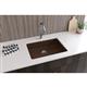 Quartz 25x18.5x5.5 Single Under ADA Sink