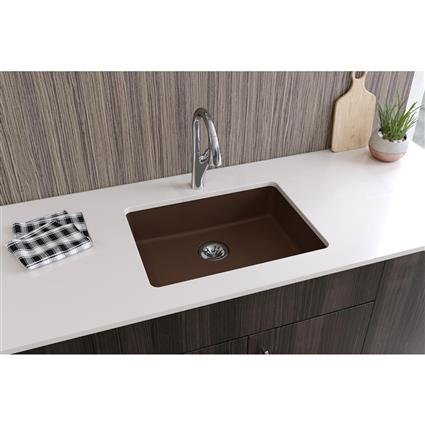 Quartz 25x18.5x5.5 Single Under ADA Sink