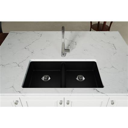 Quartz 33x18.5x5.5 Single Under ADA Sink