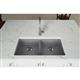 Quartz 33x18.5x5.5 Single Under ADA Sink