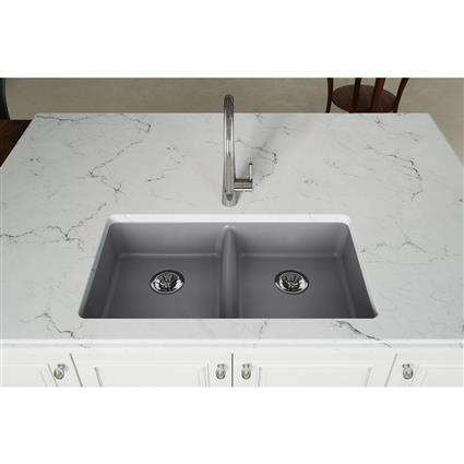 Quartz 33x18.5x5.5 Single Under ADA Sink