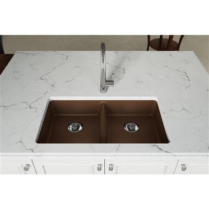Quartz 33x18.5x5.5 Single Under ADA Sink