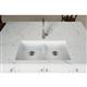 Quartz 33x18.5x5.5 Single Under ADA Sink
