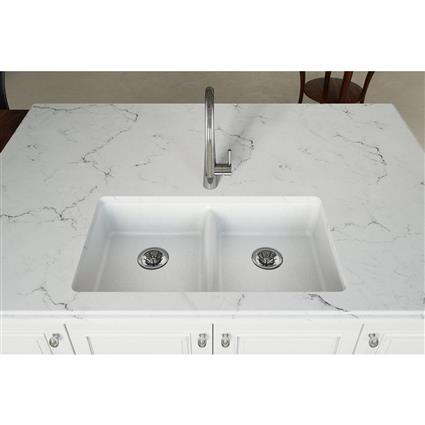 Quartz 33x18.5x5.5 Single Under ADA Sink