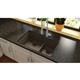 Quartz 33x20.5x9.5 Dbl UMnt Sink Mocha