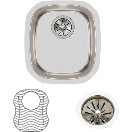 SS 14.2x15.7x5.9 Single UMnt Sink Kit