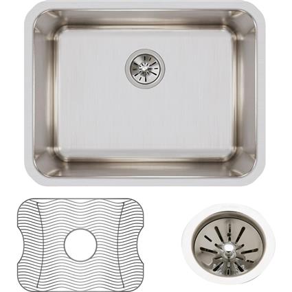 SS 23.5x18.2x7.5 Single UMnt Sink Kit