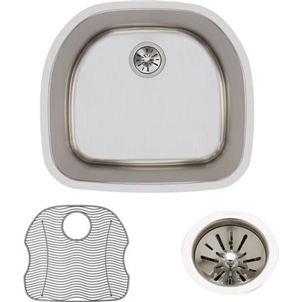 SS 23.6x21.2x10 Single Under MT Sink Kit