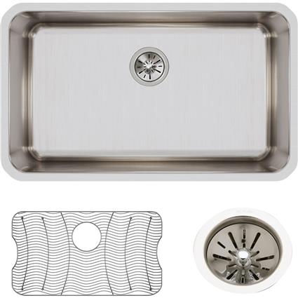 SS 30.5x18.5x10 Single Under MT Sink Kit