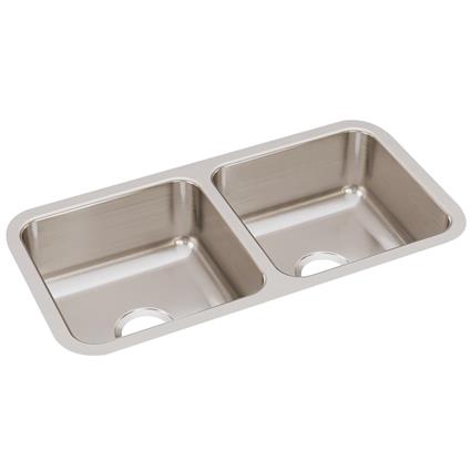 SS 31.7 x 16.5 x 7.5 Dbl Under MT Sink