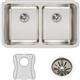 SS 30.7x18.5x10 Dbl Under MT Sink Kit
