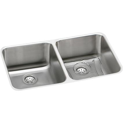 SS 30.7x18.5x10 Dbl Under MT Sink Kit