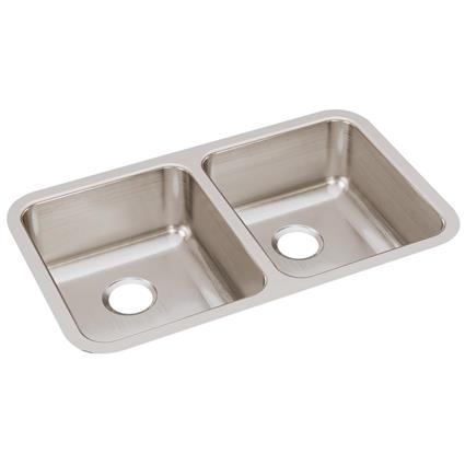 SS 30.7 x 18.5 x 7.8 Dbl Under MT Sink