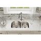 SS 31.2 x 20 x 10  Dbl Under MT Sink