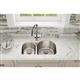 SS 31.2 x 20 x 10  Dbl Under MT Sink