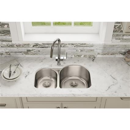 SS 31.2 x 20 x 10  Dbl Under MT Sink