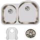 SS 31.2x20x7.5  Dbl Under MT Sink Kit