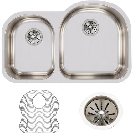 SS 31.2x20x7.5  Dbl Under MT Sink Kit
