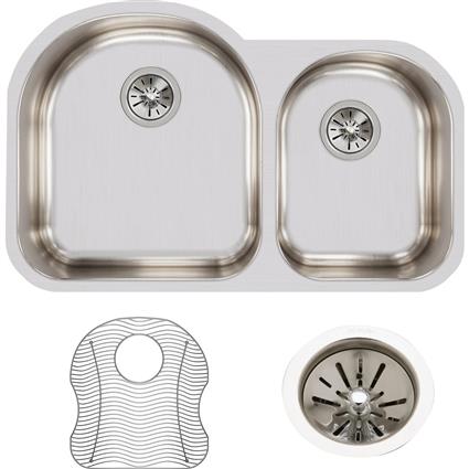 SS 31.2x20x7.5  Dbl Under MT Sink Kit
