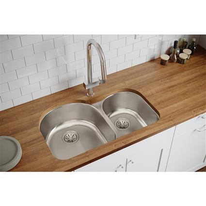 SS 31.2 x 20 x 7.5  Dbl Under MT Sink