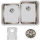 SS 31.2x20.5x9.8 Dbl Under MT Sink Kit