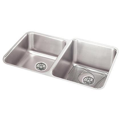 SS 31.2x20.5x9.8 Dbl Under MT Sink Kit