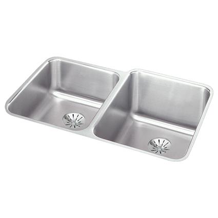 SS 31.2x20.5x9.8 Dbl Under MT Sink+PD