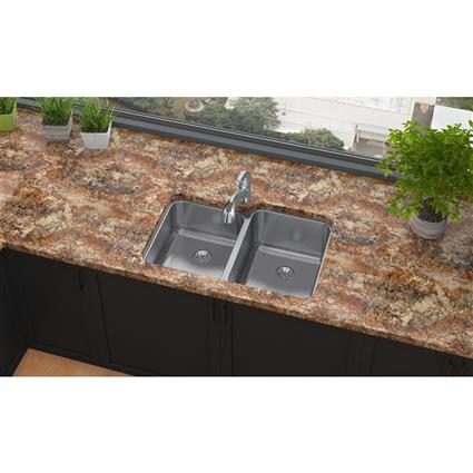 SS 31.2x20.5x9.8 Dbl Under MT Sink+PD