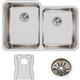 SS 31.2x20.5x9.8 Dbl Under MT Sink Kit