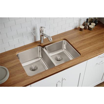 SS 31.2 x 20.5 x 9.8 Dbl Under MT Sink