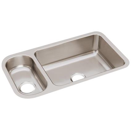 SS 32.2 x 18.2 x 7.7 Dbl Under MT Sink