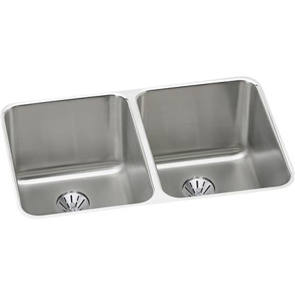 SS 31.2 x 20 x 7.8 Dbl Under MT Sink+PD