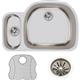 SS 31.5x21.1x10 Dbl Under MT Sink Kit