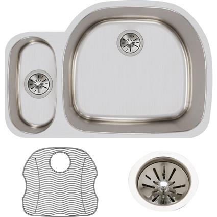 SS 31.5x21.1x10 Dbl Under MT Sink Kit