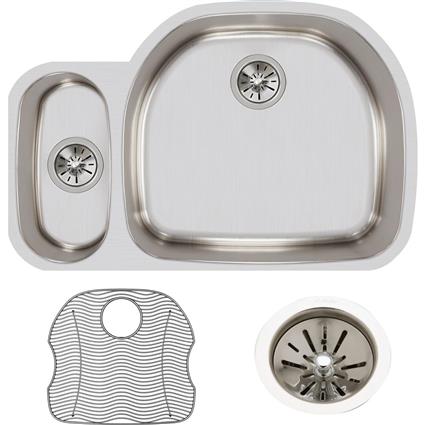 SS 31.5x21.1x7.5 Dbl Under MT Sink Kit
