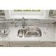 SS 31.5 x 21.1 x 7.5 Dbl Under MT Sink