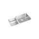SS 35.2x20.5x9.8  Dbl Under MT Sink Kit