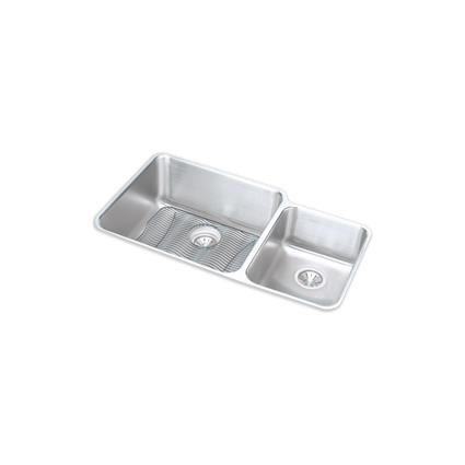SS 35.2x20.5x9.8  Dbl Under MT Sink Kit