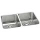 SS 35.7x18.5x10 Dbl Under MT Sink Kit