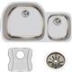SS 36.2x21.1x10  Dbl Under MT Sink Kit