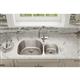 SS 36.2 x 21.1 x 10  Dbl Under MT Sink