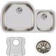 SS 36.2x21.1x7.5  Dbl Under MT Sink Kit