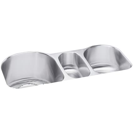 SS 39.5x20x10 Triple Under MT Sink Kit