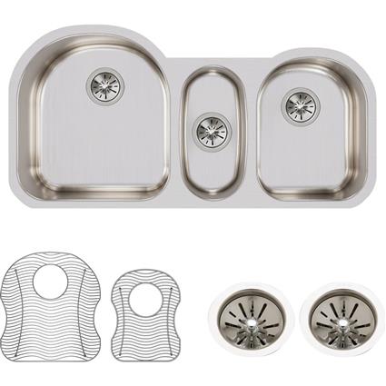 SS 39.5x20x10 Triple Under MT Sink Kit