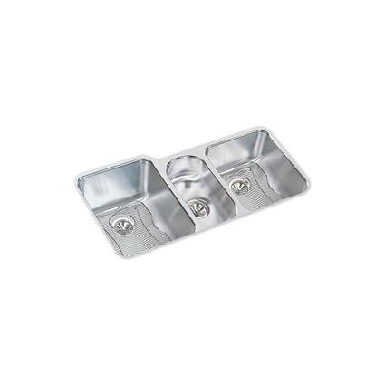 SS 40x20.5x9.8 Triple Under MT Sink Kit