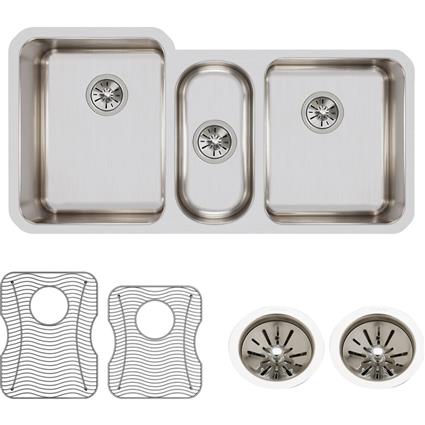 SS 40x20.5x9.8 Triple Under MT Sink Kit