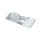 SS 41.5x20.5x9.5  Dbl Under MT Sink Kit
